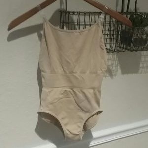 Nude dance leotard